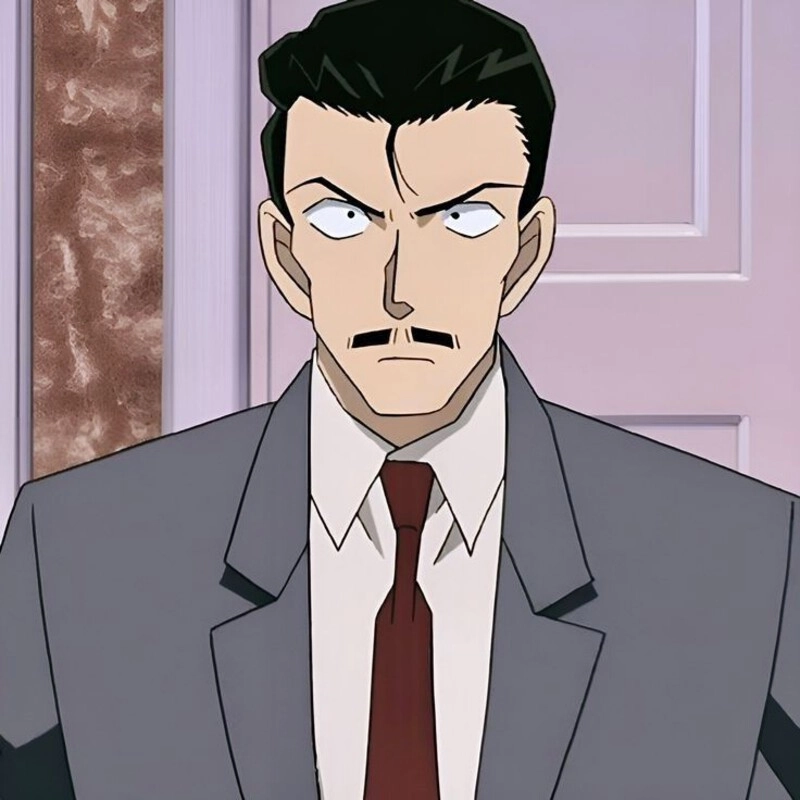 ảnh mori kogoro hd sắc nét