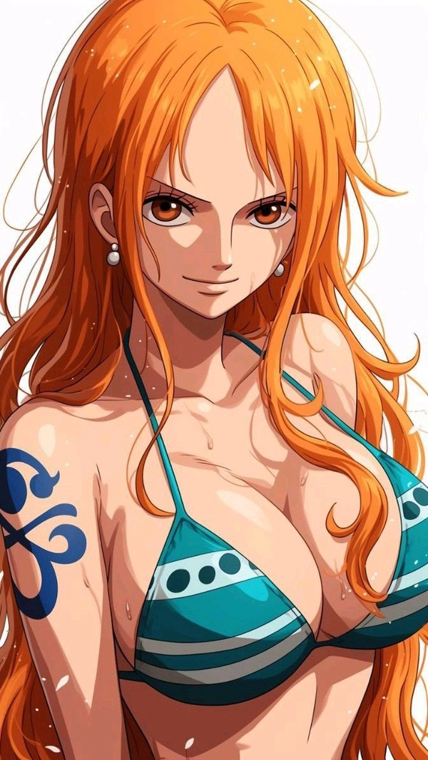 ảnh one piece nami bikini 4k