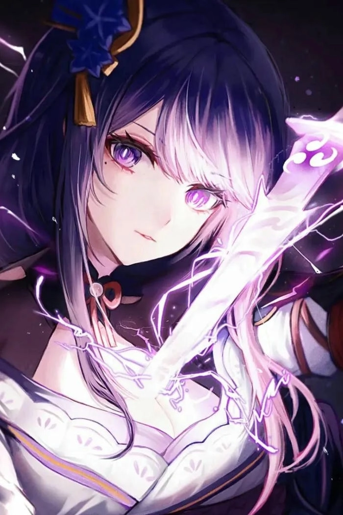ảnh raiden ei cute đáng yêu