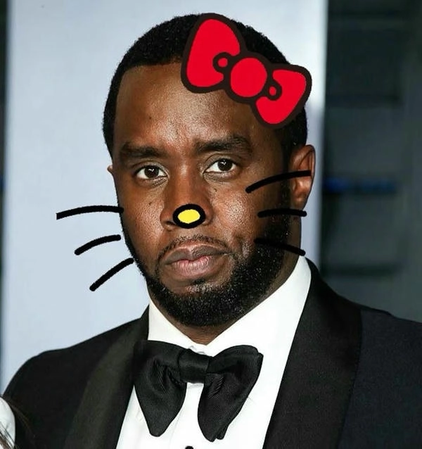 diddy meme chế hello kitty