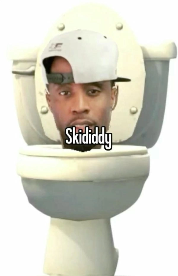 ảnh meme diddy bồn cầu