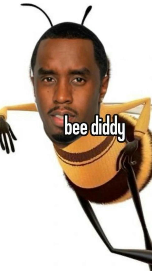 ảnh meme diddy con ong