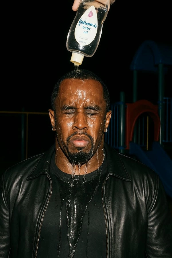 ảnh meme diddy ngấm dầu