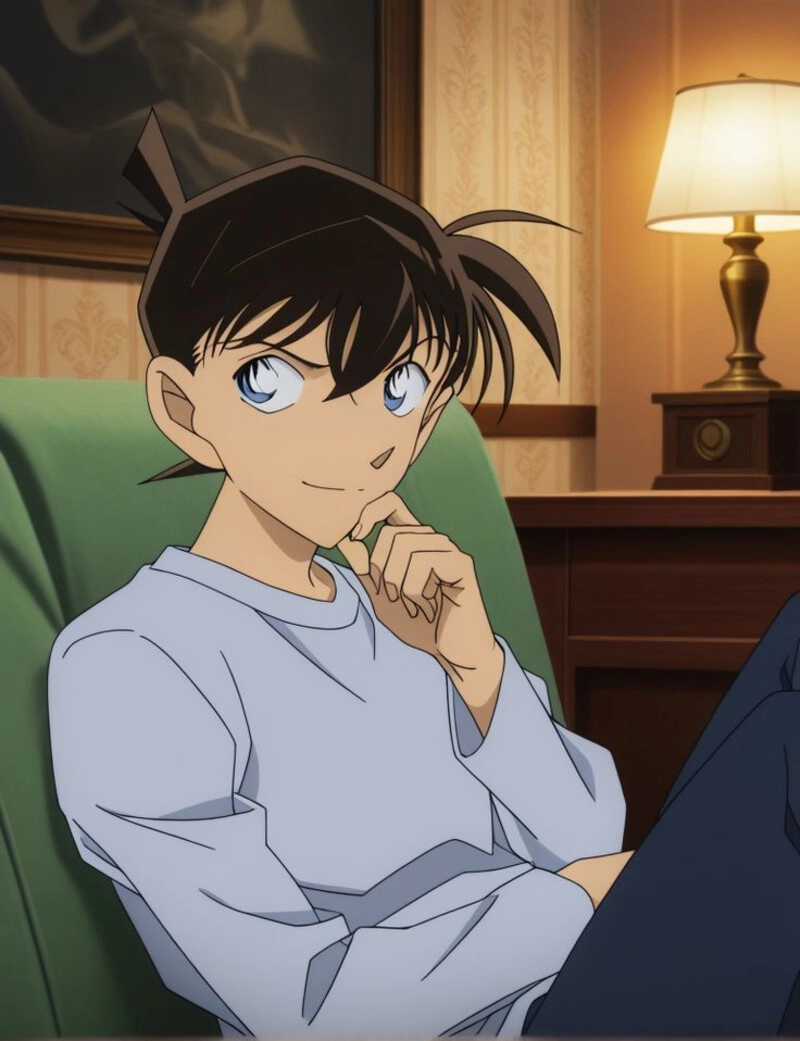 hình ảnh edogawa conan cute