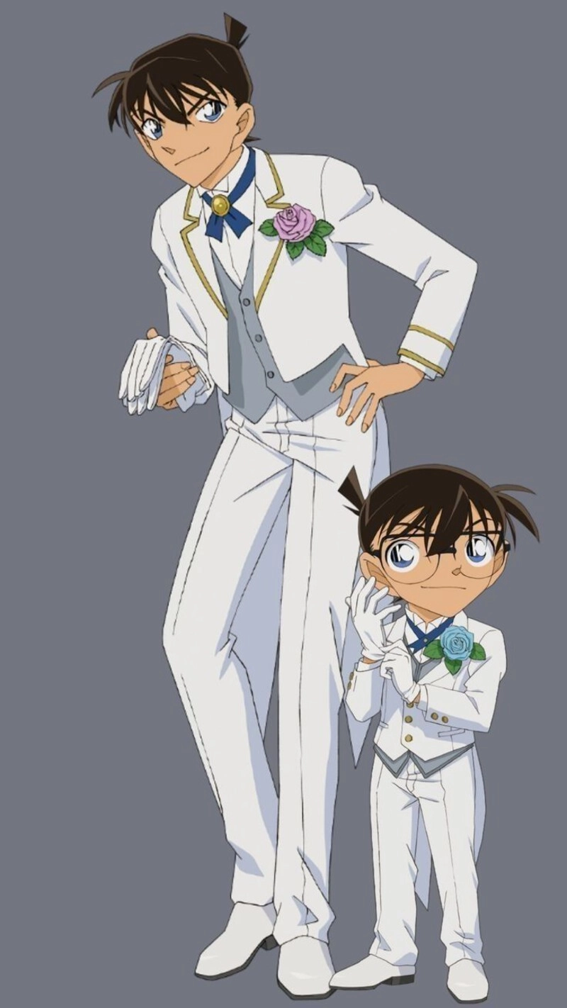 hình ảnh edogawa conan siêu dễ thương