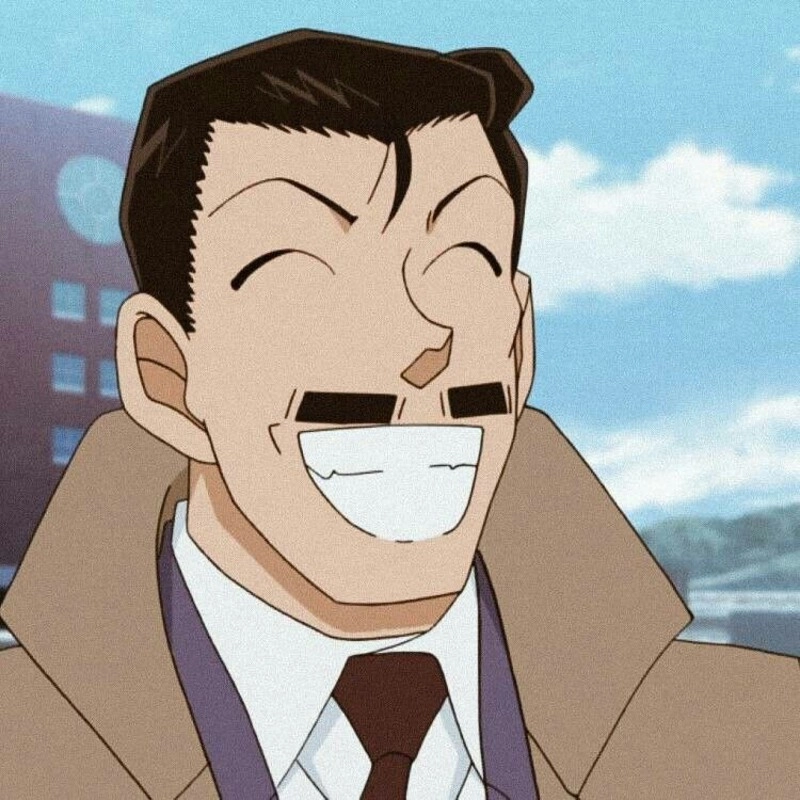 hình ảnh mori kogoro anime vui nhộn