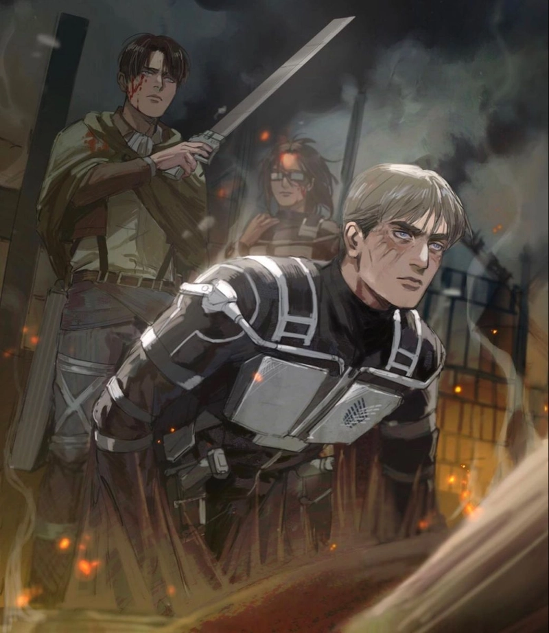 hình ảnh reiner braun nhân vật attack on titan