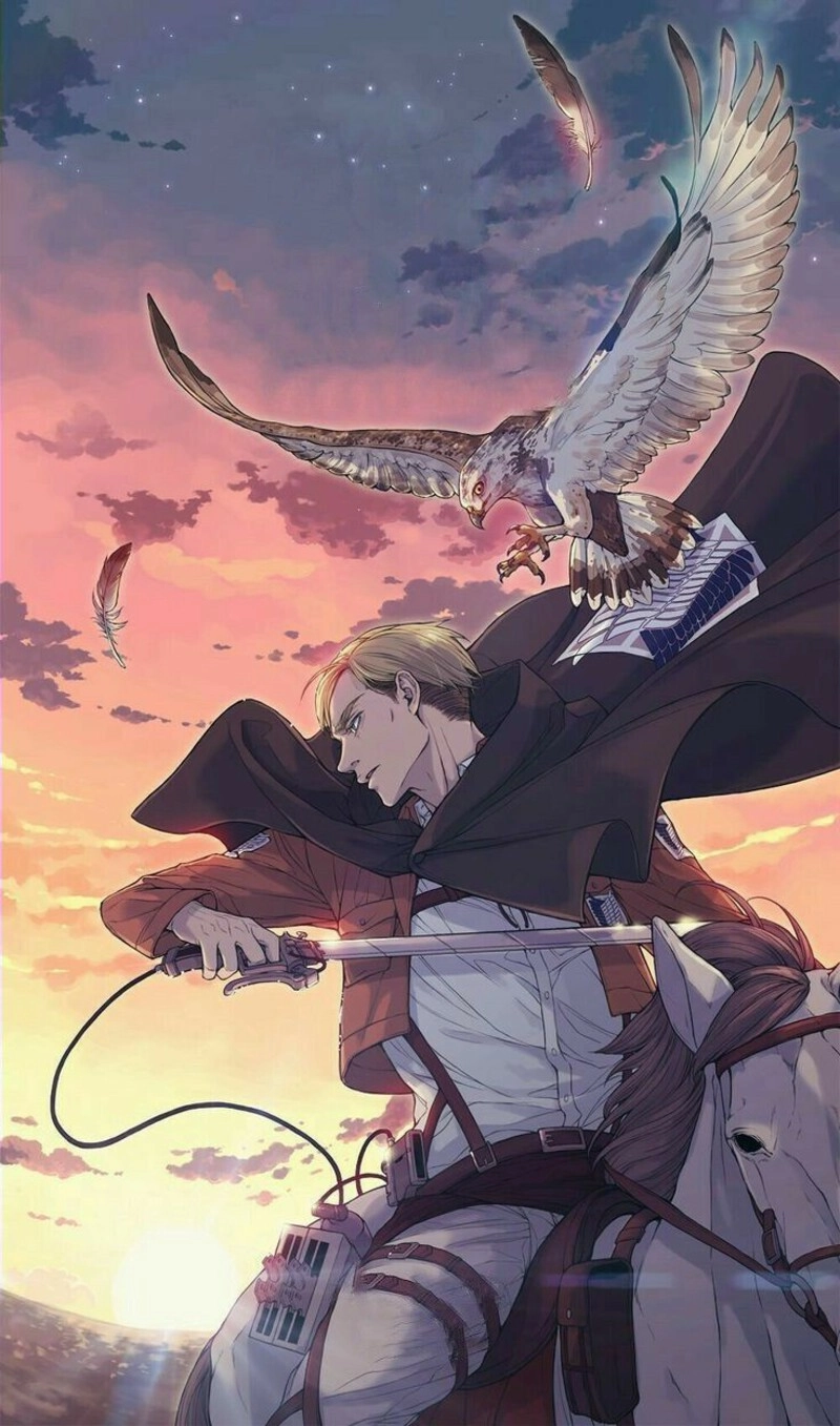 hình erwin smith trong truyện