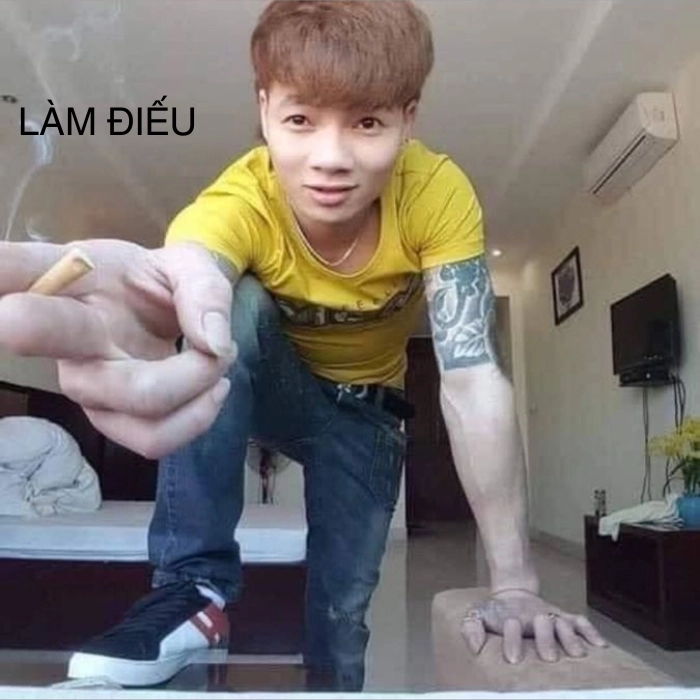 hình meme khá bảnh hài hước