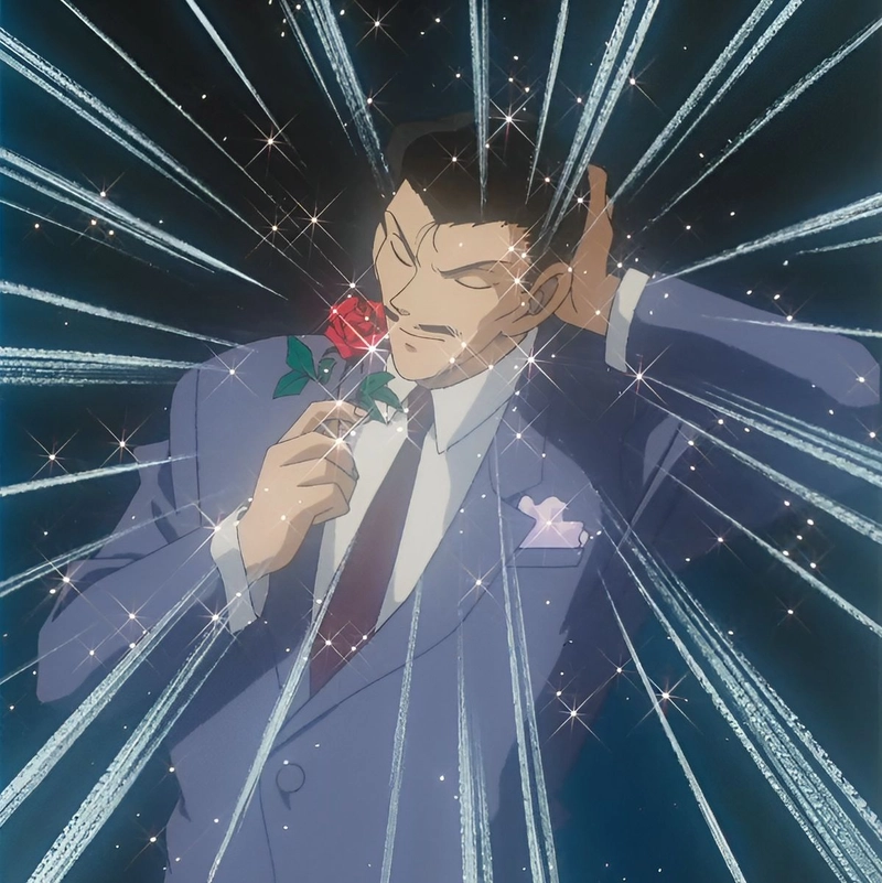 hình mori kogoro anime cực kỳ vui