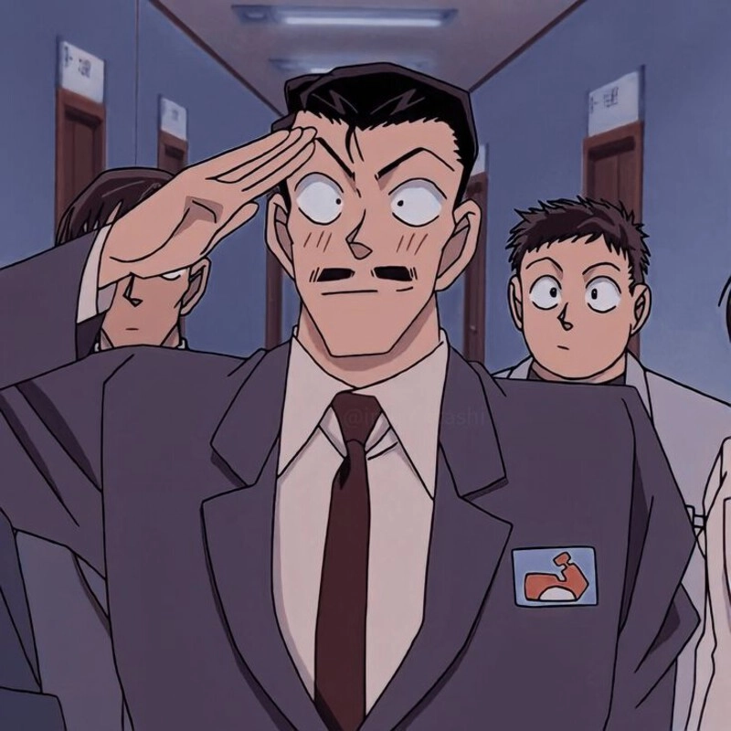 hình nền mori kogoro 4k cực đẹp