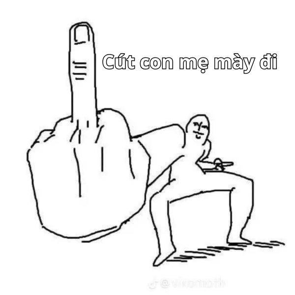 meme chửi chất