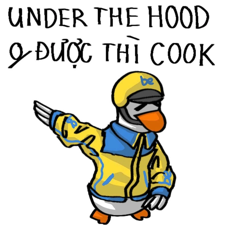 meme con vịt vàng