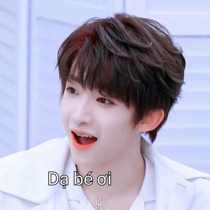 ảnh chế hài meme dạ bé ơi