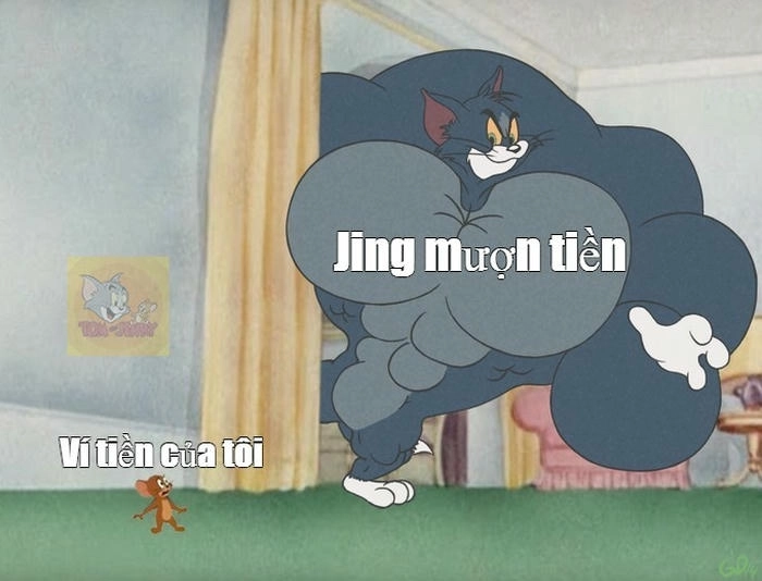 meme xin tiền