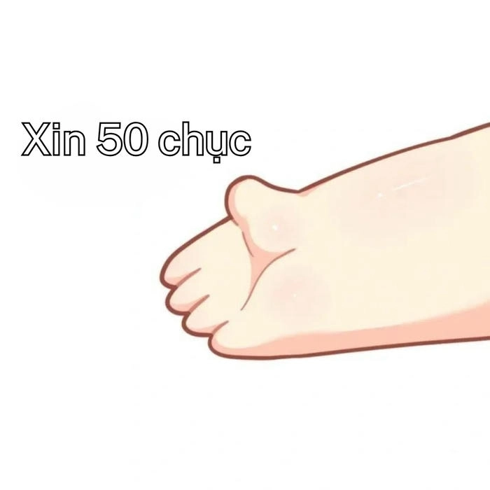 meme xoè tay xin tiền