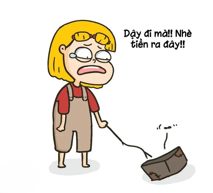 ảnh meme xin tiền hài