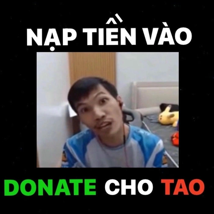 ảnh meme xin tiền lầy lội