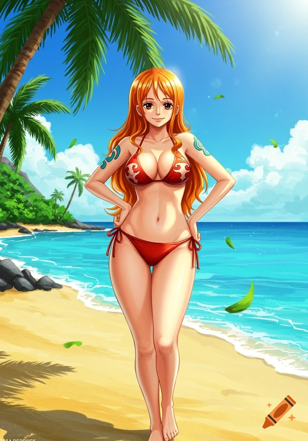 nami mặc bikini 2