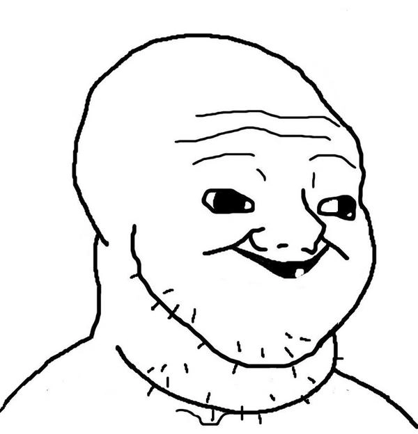 mặt thiểu năng meme