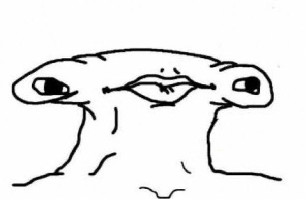 ảnh mặt thiểu năng meme