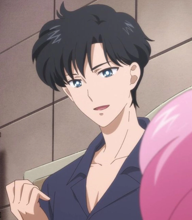 Ảnh Chiba Mamoru cười hiền