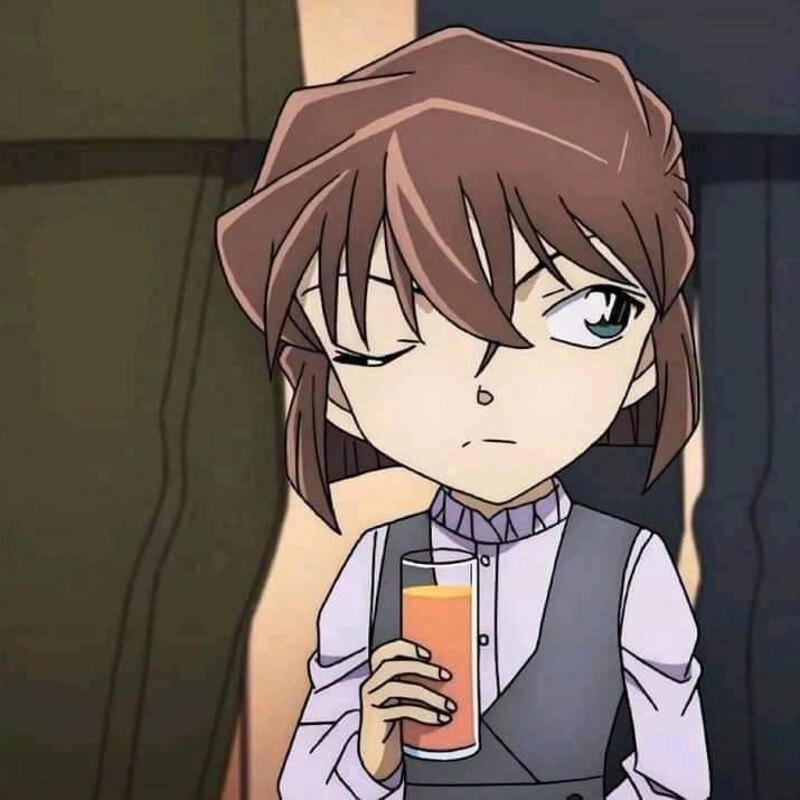 Ảnh Haibara Ai đẹp gái manga
