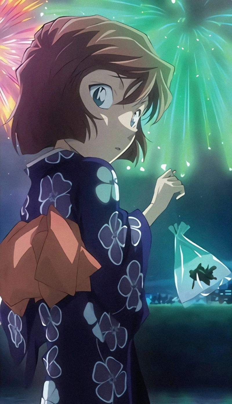 Ảnh Haibara Ai kawaii anime