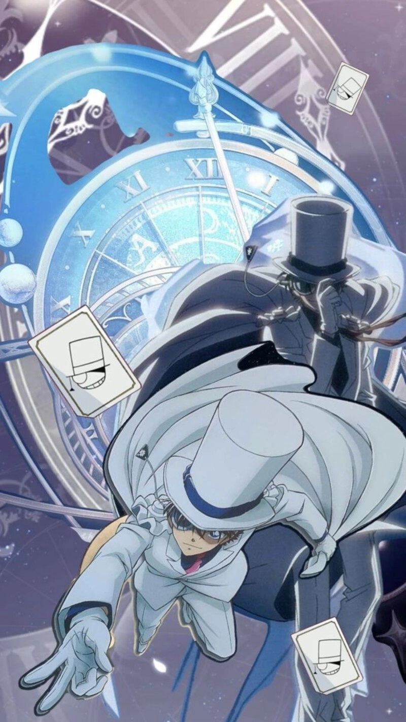 Ảnh Kaito Kid và Conan