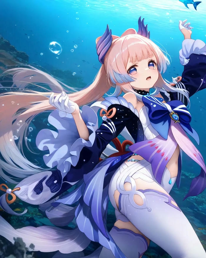 Ảnh Kokomi phong cách anime
