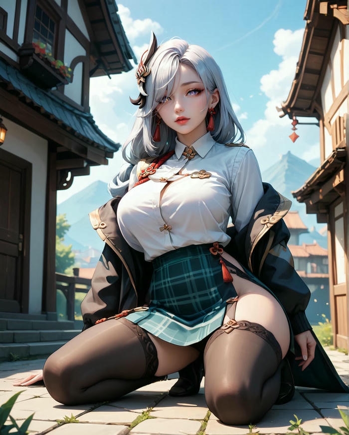 Ảnh Shenhe HD rõ nét