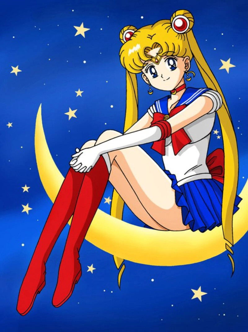 Ảnh Tsukino Usagi đẹp lung linh trong anime
