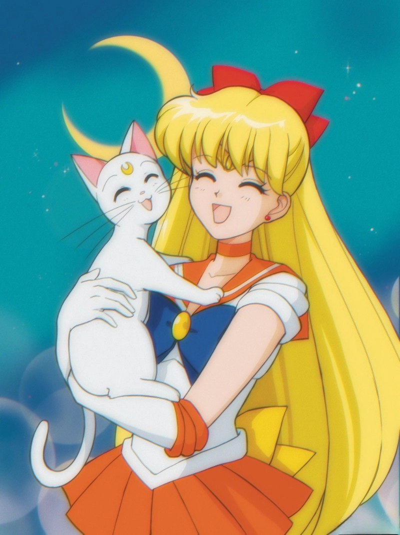 Hình Aino Minako phong cách anime