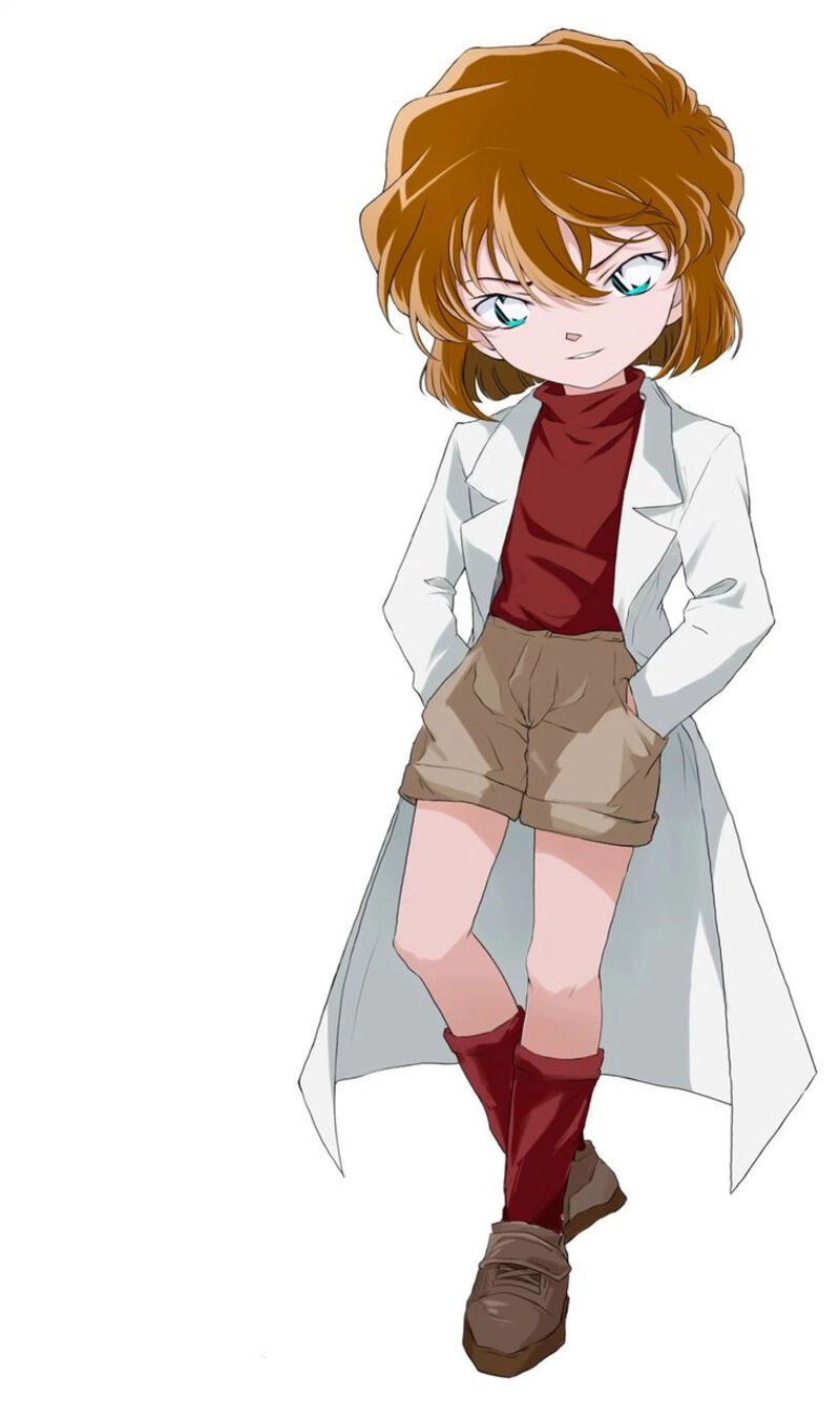 Hình Haibara Ai trong manga Conan