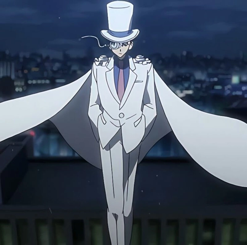 Hình Kaito Kid ngầu trong Conan