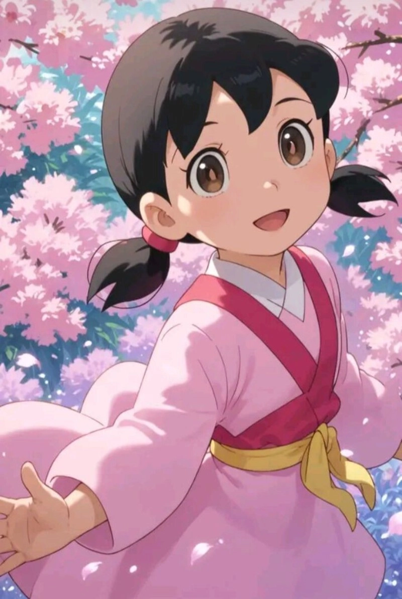 Hình Minamoto Shizuka chibi cute