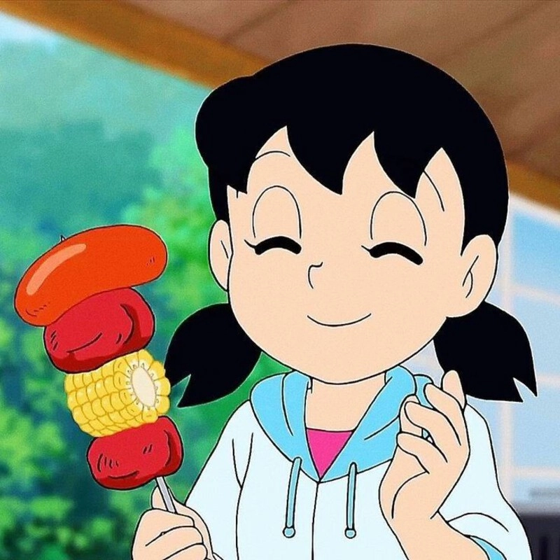 Hình Minamoto Shizuka phong cách anime