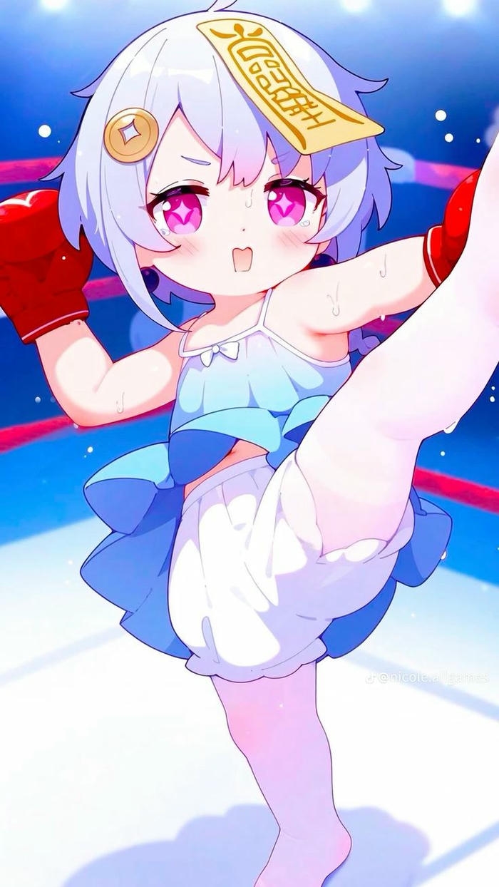 Hình Qiqi siêu cute