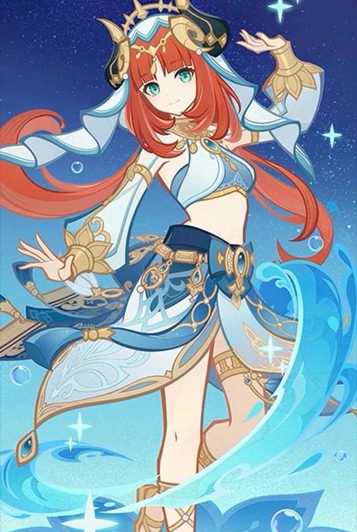 Hình anime game Nilou