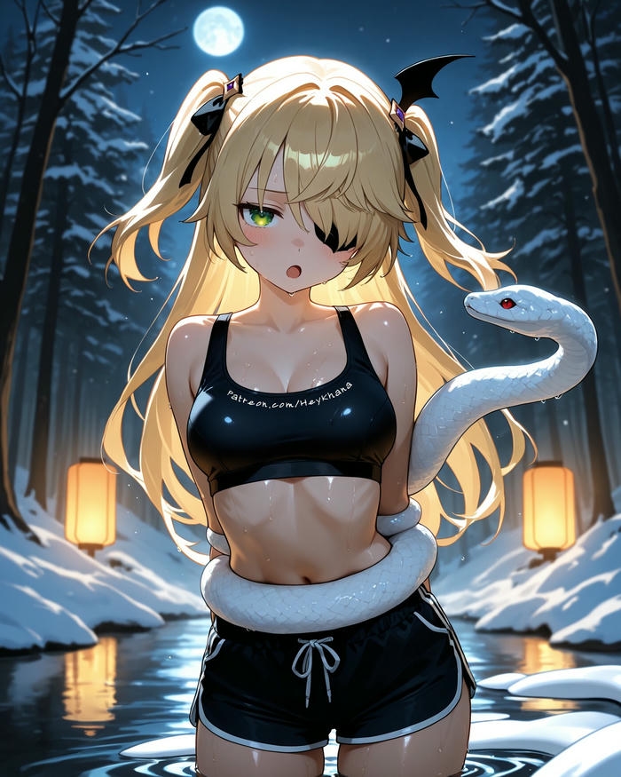 ảnh Fischl dễ thương chibi