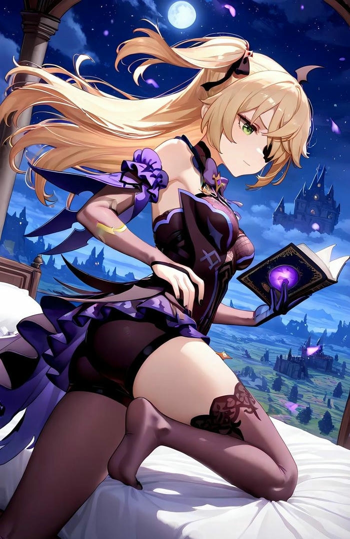 ảnh Fischl phong cách fantasy