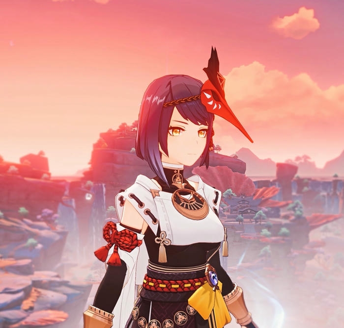 ảnh Kujou Sara wallpaper