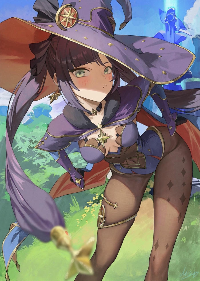ảnh Mona chibi đáng yêu
