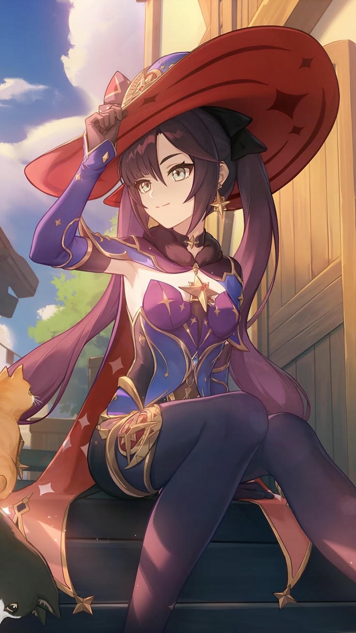 ảnh Mona cosplay Genshin