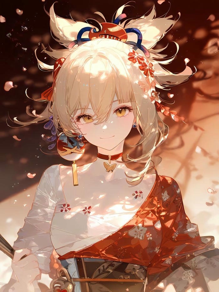 ảnh Naganohara Yoimiya Genshin Impact hd