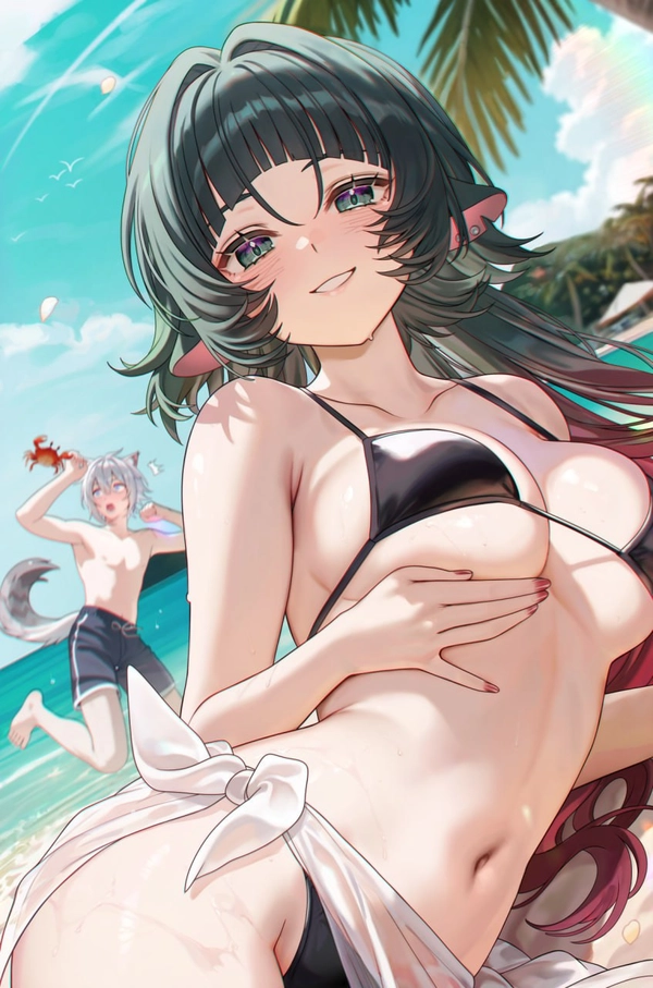 ảnh anime ngực to dễ thương