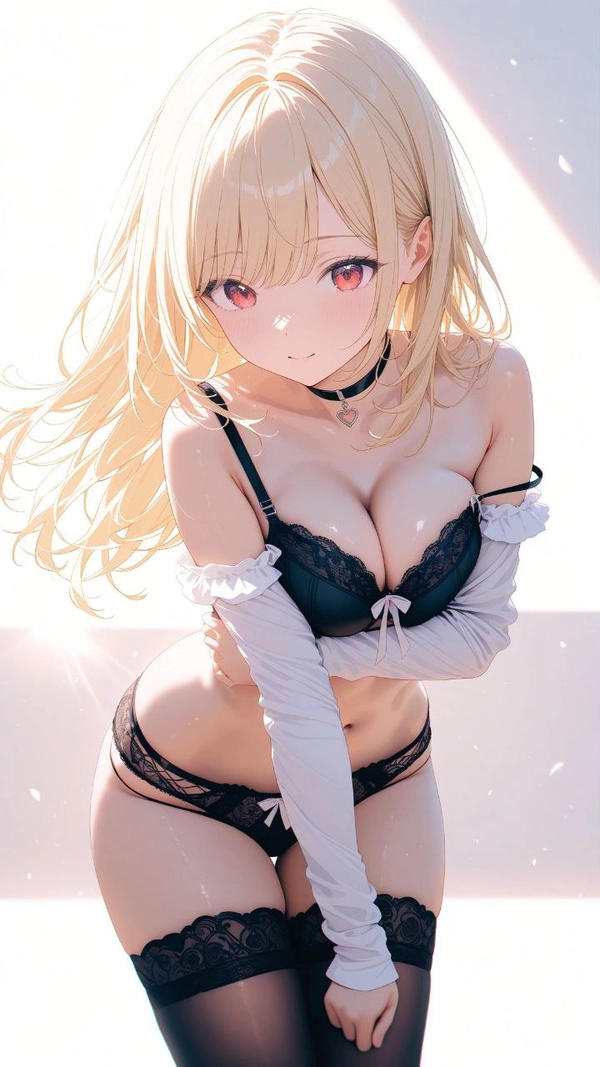 ảnh gái anime mặc bikini vú bự