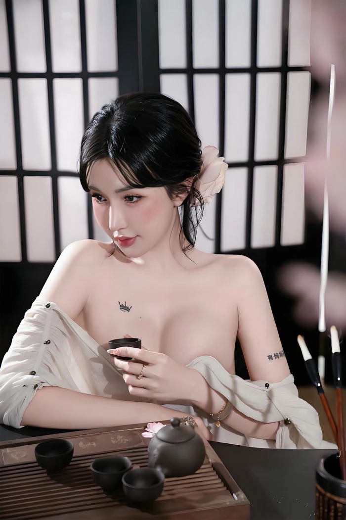 ảnh gái xinh khoe vú đẹp