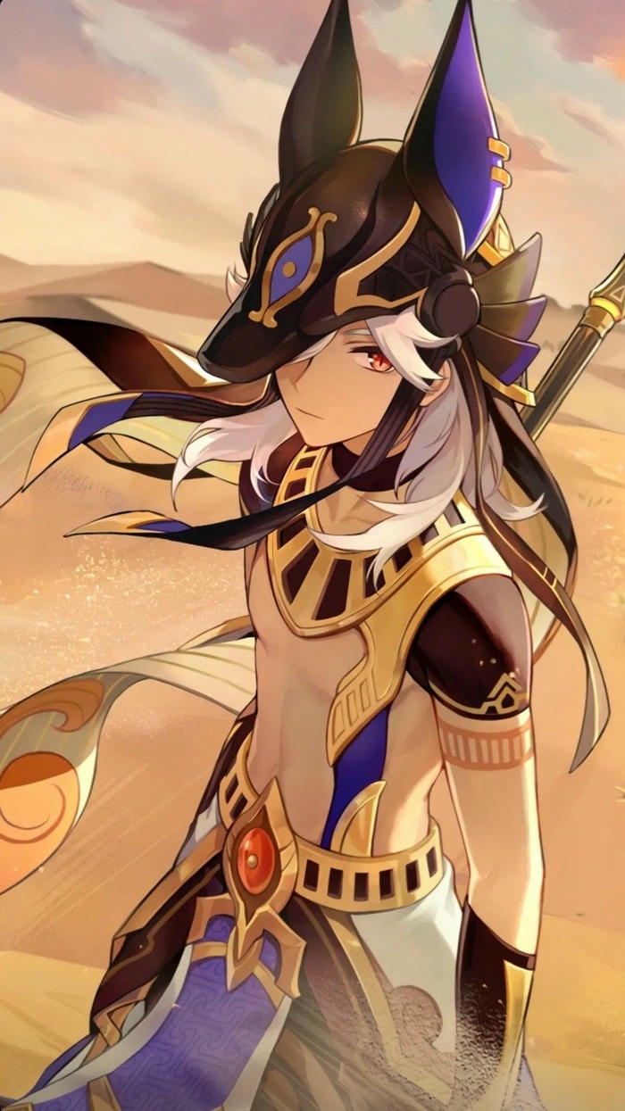 ảnh nhân vật Cyno game Genshin Impact