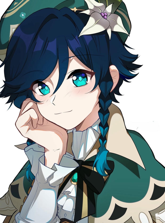 ảnh venti anime màu sắc rực rỡ